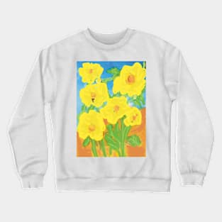 Delightful  Flowers Crewneck Sweatshirt